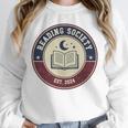 Reading Society Est 2024 Vintage Book Club Unisex Sweatshirt