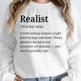 Realist Definition For Introverts Honest Personality Unisex Sweatshirt
