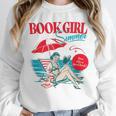 Retro Book Girl Summer For Women Beach Reading Unisex Sweatshirt Retro Book Girl Summer For Women Beach Reading Unisex Sweatshirt