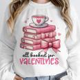 Retro Groovy Valentine Men Women Kid Tees By Emily All Booked For Valentines Book Reading Bookworm Nerdy Unisex Sweatshirt Retro Groovy Valentine Men Women Kid Tees By Emily All Booked For Valentines Book Reading Bookworm Nerdy Unisex Sweatshirt