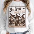 Salem Book Club Bookish Halloween Retro Salem Witch Book Unisex Sweatshirt Salem Book Club Bookish Halloween Retro Salem Witch Book Unisex Sweatshirt