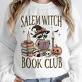 Salem Witch Book Club Raccoon Reading Unisex Sweatshirt