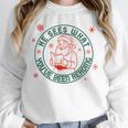 He Sees What You'Ve Been Reading Christmas Book Lover Shirt Unisex Sweatshirt He Sees What You'Ve Been Reading Christmas Book Lover Shirt Unisex Sweatshirt