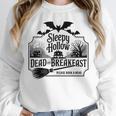 Sleepy Hollow Dead And Breakfast Please Book A Head Unisex Sweatshirt