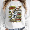 Softball Outfielder Best Traits Brave Retro Comic Book Art Premium Tri-Blend Unisex Sweatshirt Softball Outfielder Best Traits Brave Retro Comic Book Art Premium Tri-Blend Unisex Sweatshirt