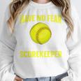 Softball Scorekeeper For a Score Book Keeper Premium Tri-Blend Unisex Sweatshirt
