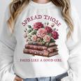 Spicy Books Spread Those Pages Like A Good Girl Dark Romance Unisex Sweatshirt Spicy Books Spread Those Pages Like A Good Girl Dark Romance Unisex Sweatshirt