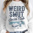 Spicy Romance Book Reader Fan Weird Smut Social Club Premium Tri-Blend Unisex Sweatshirt