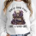 Spread Those Pages Like A Good Girl Dark Romance Spicy Books Unisex Sweatshirt Spread Those Pages Like A Good Girl Dark Romance Spicy Books Unisex Sweatshirt