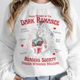 Trigger Warning Book Lover Dark Romance Smut Reader Unisex Sweatshirt