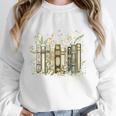 Vintage Floral Bookshelf I Have No Shelf Control Book Lovers Unisex Sweatshirt