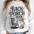 Vintage Reader Author Country Aesthetic Back Porch Book Club Unisex Sweatshirt Vintage Reader Author Country Aesthetic Back Porch Book Club Unisex Sweatshirt