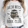 Vintage Salem Book Club Cat Bookish Spooky Halloween Unisex Sweatshirt Vintage Salem Book Club Cat Bookish Spooky Halloween Unisex Sweatshirt
