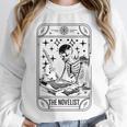 Writer Novelist Book Poetry Author Skeleton Tarot Card Unisex Sweatshirt Writer Novelist Book Poetry Author Skeleton Tarot Card Unisex Sweatshirt