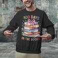 100 Days In The Books Cute Book 100 Days Of School Teachers Unisex Sweatshirt 100 Days In The Books Cute Book 100 Days Of School Teachers Unisex Sweatshirt