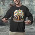 100 Days Of School In The Books Librarian Reading Teacher Unisex Sweatshirt