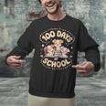 100 Days Of School Cute Puppies And Books Unisex Sweatshirt