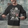 1986 Chapter Forty 40th Birthday Wildflower Book 40 Year Old Unisex Sweatshirt