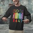 8647 Equal Rights Book Flower Trump Women Rights Feminist Unisex Sweatshirt