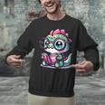 Adorable Book Lover Basilisk With Reading Glasses Cute Unisex Sweatshirt Adorable Book Lover Basilisk With Reading Glasses Cute Unisex Sweatshirt
