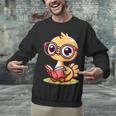 Adorable Book Lover Ostrich With Reading Glasses Cute Unisex Sweatshirt Adorable Book Lover Ostrich With Reading Glasses Cute Unisex Sweatshirt