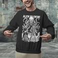 Alien Valentine Science Fiction Vintage Comic Book Unisex Sweatshirt