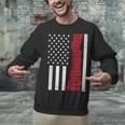 America Flag Read Book Reading Librarian Men Women Kids Unisex Sweatshirt