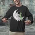 Astronaut Reading Book To Alien Moon Space Book Lover Men Unisex Sweatshirt Astronaut Reading Book To Alien Moon Space Book Lover Men Unisex Sweatshirt