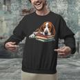 Basset Hound Books Dog Breed Graphic Unisex Sweatshirt Basset Hound Books Dog Breed Graphic Unisex Sweatshirt