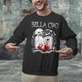 Bella Ciao Goodbye Beautiful Skull Book Of Dark Magic Occult Unisex Sweatshirt Bella Ciao Goodbye Beautiful Skull Book Of Dark Magic Occult Unisex Sweatshirt