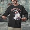 Boo Ghost Books Coquette Bow Halloween Women School Teacher Unisex Sweatshirt Boo Ghost Books Coquette Bow Halloween Women School Teacher Unisex Sweatshirt