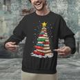 Book Christmas Tree Book Lover Teacher Librarian Unisex Sweatshirt Book Christmas Tree Book Lover Teacher Librarian Unisex Sweatshirt