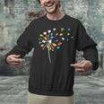 Book Dandelion Reading Lover Bookworm Bookish Librarian Read Unisex Sweatshirt