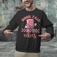 Book Fair Vibes School Librarian Retro 70s Reading Bookworm Unisex Sweatshirt Book Fair Vibes School Librarian Retro 70s Reading Bookworm Unisex Sweatshirt
