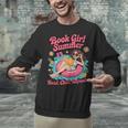 Book Girl Summer Beach Vacation Book Lover Unisex Sweatshirt