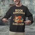 Book Hangover Survivor Reading Humor Librarian Bibliophiles Unisex Sweatshirt Book Hangover Survivor Reading Humor Librarian Bibliophiles Unisex Sweatshirt