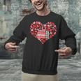 Book Heart Cute Read Book Reading Librarian Across America Unisex Sweatshirt