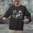 Book Lover Bear Cozy Reading Bear Graphic Bear Books Unisex Sweatshirt