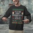 Book Lover Christmas Reader Ugly Sweater Tee Xmas New Year Unisex Sweatshirt Book Lover Christmas Reader Ugly Sweater Tee Xmas New Year Unisex Sweatshirt