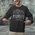 Book Lover Library Reading Bookish Literature Reader Unisex Sweatshirt