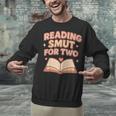 Book Lover Pregnancy Announcement Reveal Smut Unisex Sweatshirt Book Lover Pregnancy Announcement Reveal Smut Unisex Sweatshirt