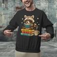 Book Lover Racoon Reading Bookish Library Read Books Be Kind Unisex Sweatshirt Book Lover Racoon Reading Bookish Library Read Books Be Kind Unisex Sweatshirt