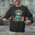 Book Lover Reading Iguana Unisex Sweatshirt