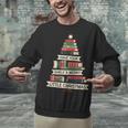 Book Merry Little Christmas Tree Holiday Unisex Sweatshirt
