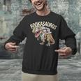 Book Reading Dinosaur T-Rex Dino Bookworm Unisex Sweatshirt
