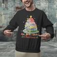 All Booked For Christmas Book Lovers Xmas Tree Lights Unisex Sweatshirt All Booked For Christmas Book Lovers Xmas Tree Lights Unisex Sweatshirt