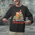 All Booked For Christmas Gingerbread Christmas Tree Book Kid Unisex Sweatshirt All Booked For Christmas Gingerbread Christmas Tree Book Kid Unisex Sweatshirt