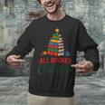 All Booked For Christmas Librarian Reader Xmas Pajama Unisex Sweatshirt All Booked For Christmas Librarian Reader Xmas Pajama Unisex Sweatshirt