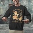 My Weekend Is All Booked Cozy Book Lover Reading Unisex Sweatshirt