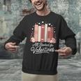 All Booked For Valentines Book Lovers Hearts Unisex Sweatshirt